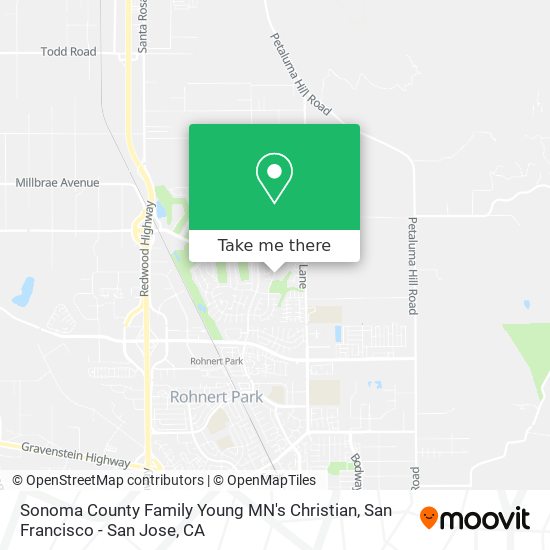 Sonoma County Family Young MN's Christian map