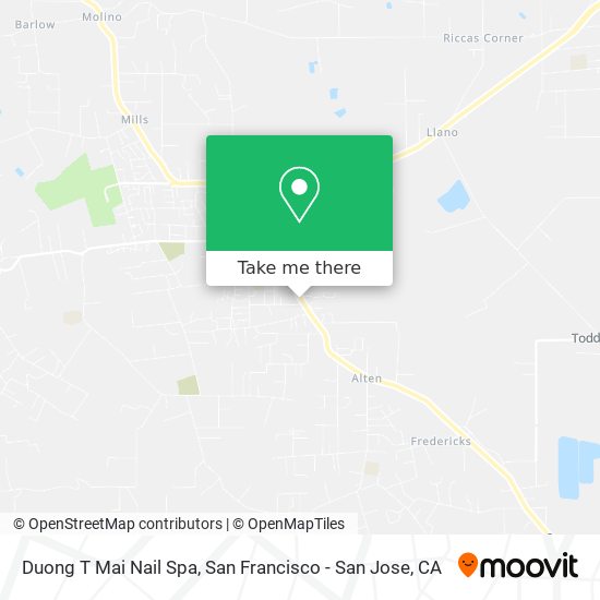 Duong T Mai Nail Spa map