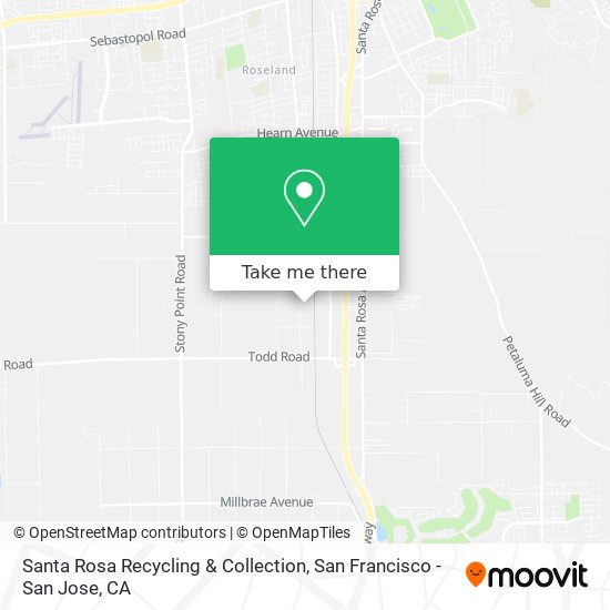 Mapa de Santa Rosa Recycling & Collection