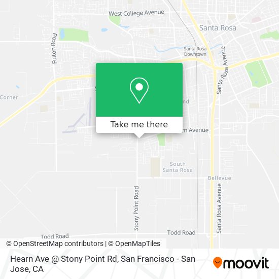 Hearn Ave @ Stony Point Rd map
