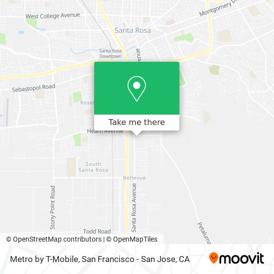 Metro by T-Mobile map