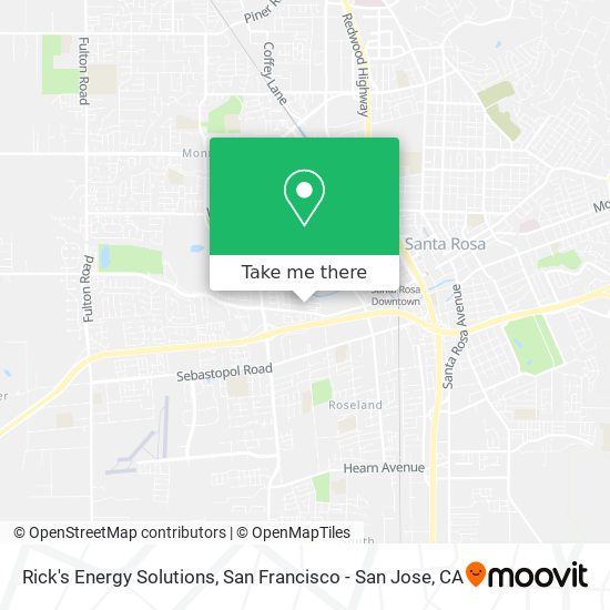 Rick's Energy Solutions map