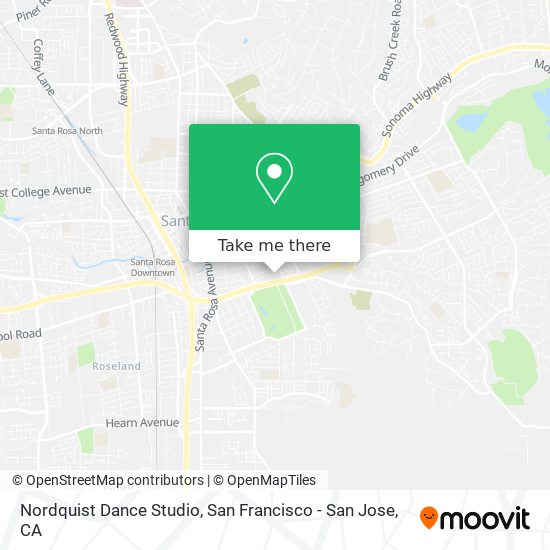 Nordquist Dance Studio map