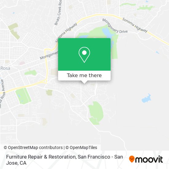 Mapa de Furniture Repair & Restoration