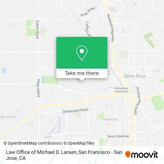 Law Office of Michael D. Larsen map