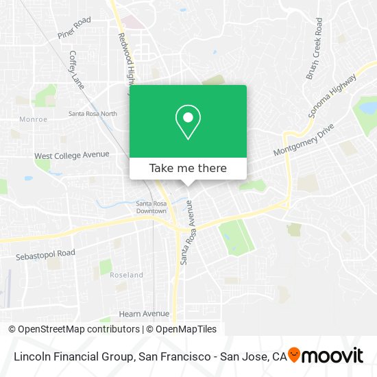 Mapa de Lincoln Financial Group