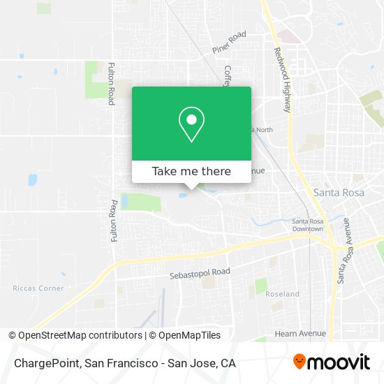 ChargePoint map