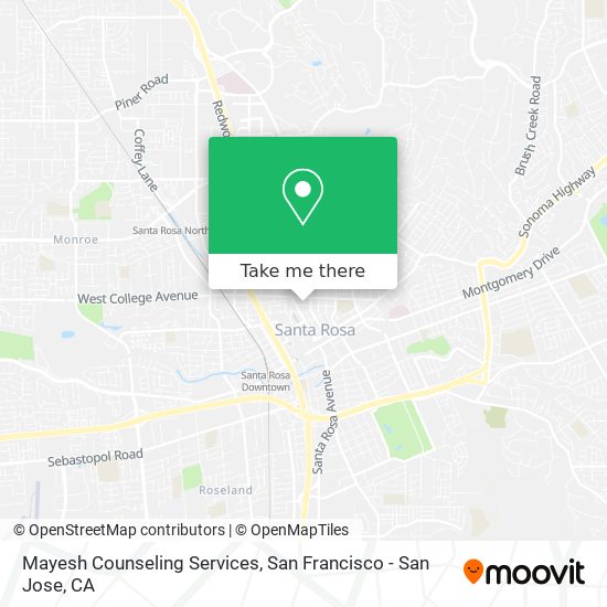 Mayesh Counseling Services map