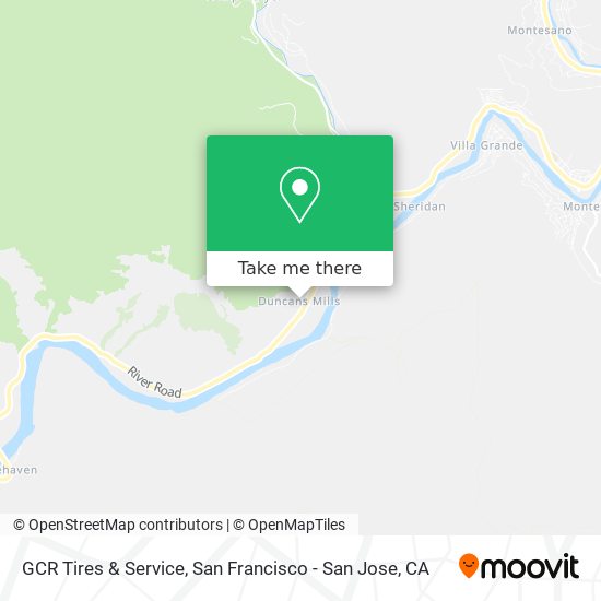 GCR Tires & Service map