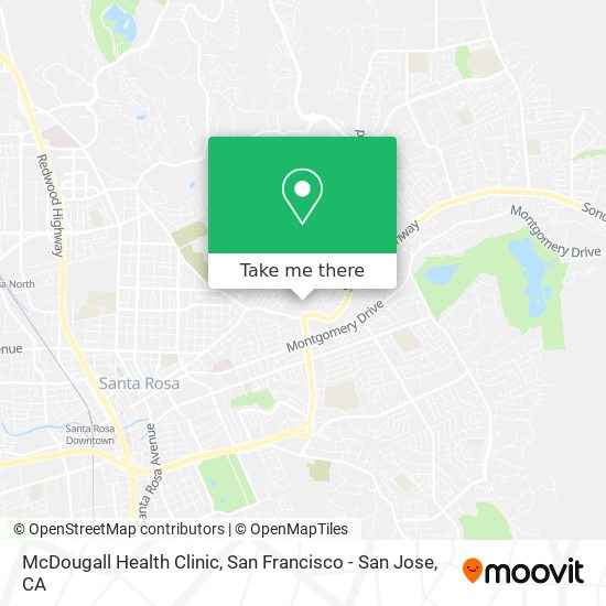 Mapa de McDougall Health Clinic