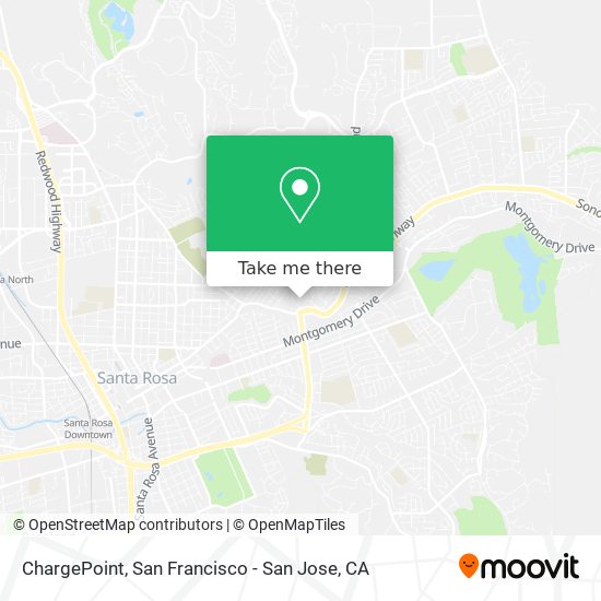 Mapa de ChargePoint