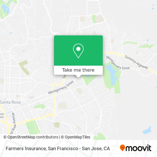 Mapa de Farmers Insurance