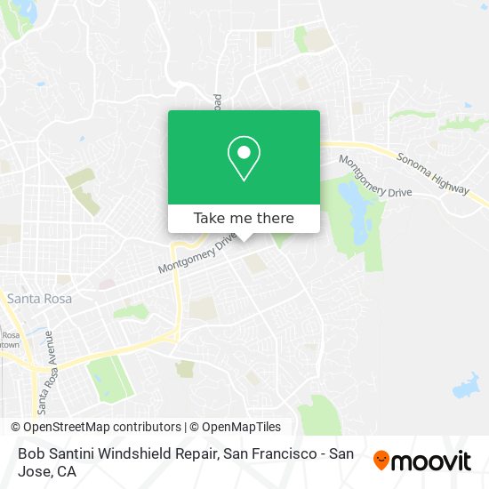 Mapa de Bob Santini Windshield Repair