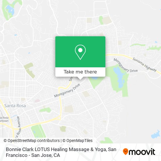 Bonnie Clark LOTUS Healing Massage & Yoga map