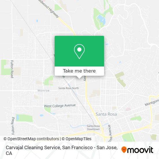 Mapa de Carvajal Cleaning Service