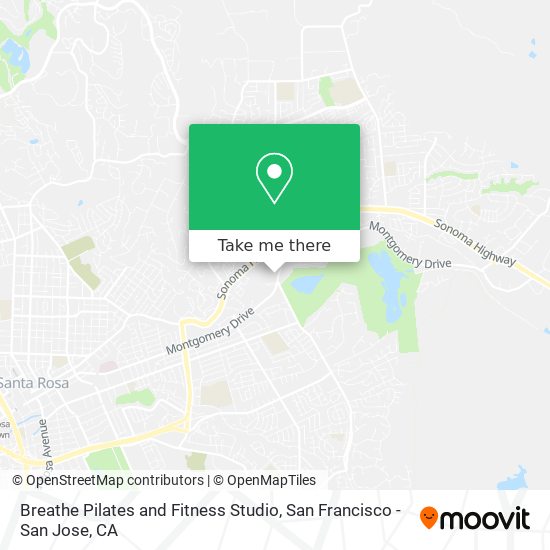 Breathe Pilates and Fitness Studio map