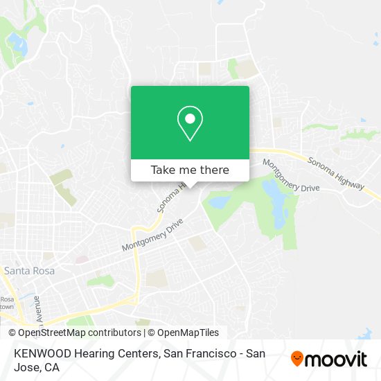 KENWOOD Hearing Centers map