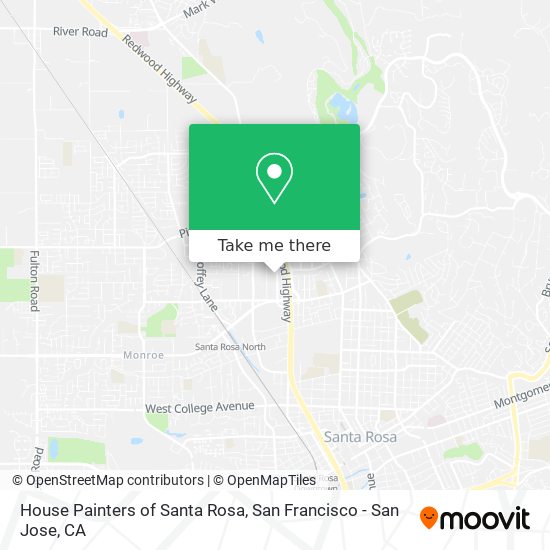 Mapa de House Painters of Santa Rosa