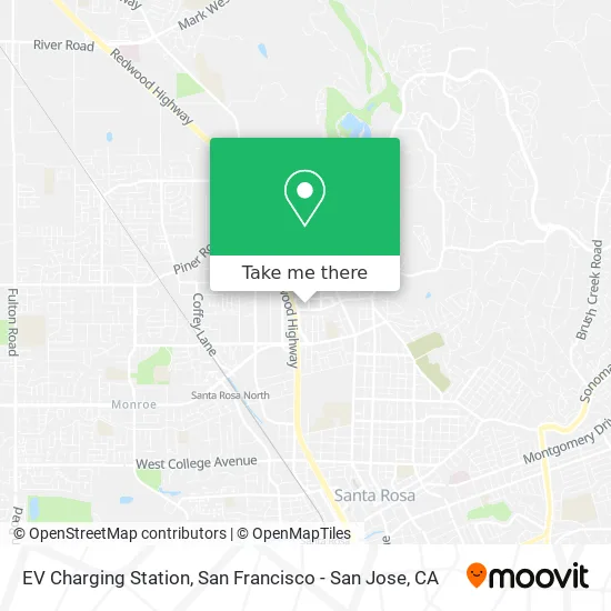 EV Charging Station map
