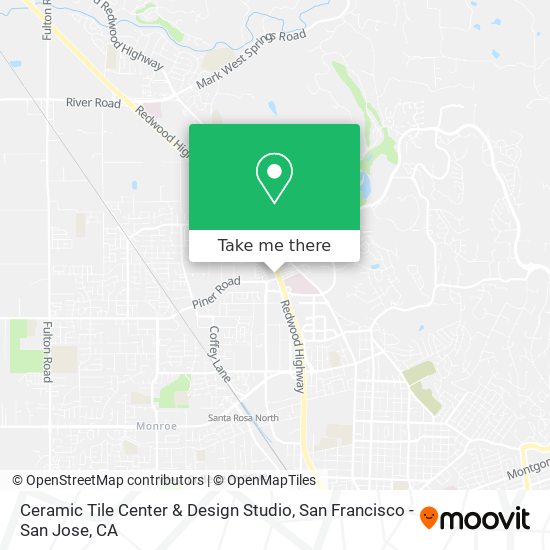 Ceramic Tile Center & Design Studio map