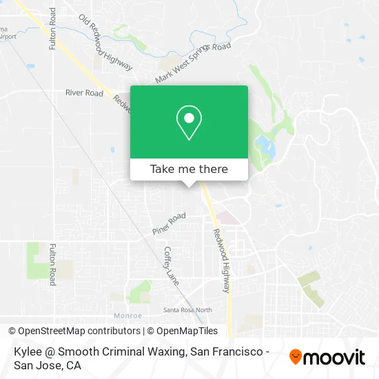 Kylee @ Smooth Criminal Waxing map
