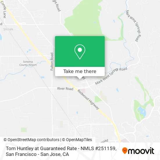 Tom Huntley at Guaranteed Rate - NMLS #251159 map