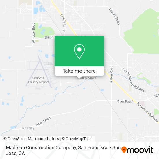 Madison Construction Company map