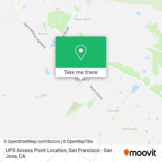 Mapa de UPS Access Point Location