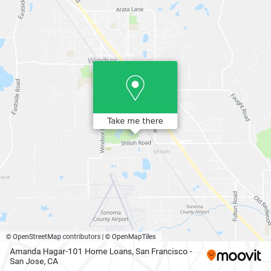 Mapa de Amanda Hagar-101 Home Loans