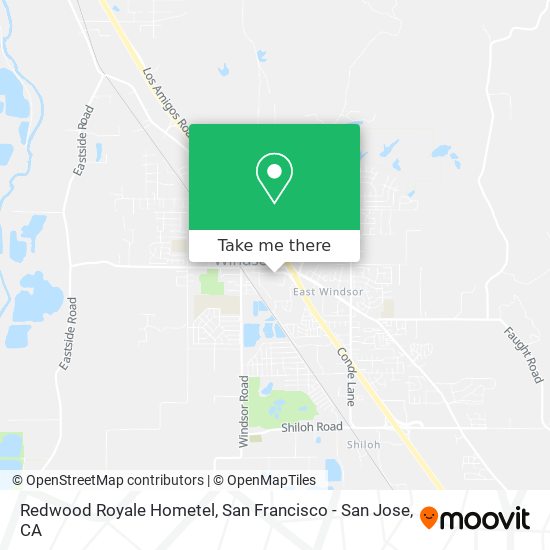 Redwood Royale Hometel map