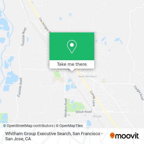 Mapa de Whitham Group Executive Search