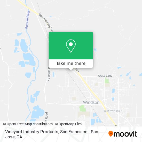 Vineyard Industry Products map