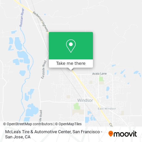 McLea's Tire & Automotive Center map