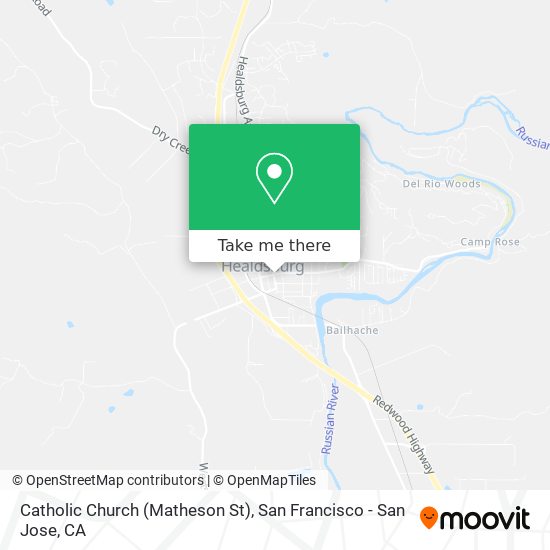 Catholic Church (Matheson St) map