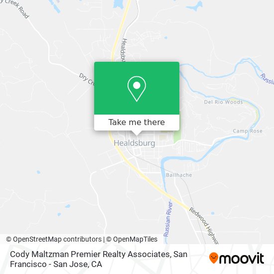 Mapa de Cody Maltzman Premier Realty Associates