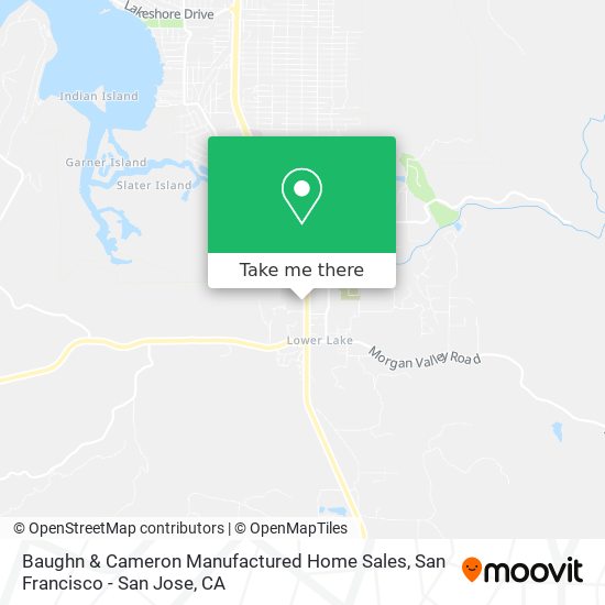 Baughn & Cameron Manufactured Home Sales map