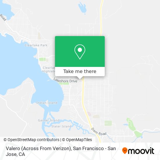 Valero (Across From Verizon) map