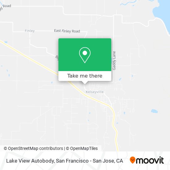 Lake View Autobody map