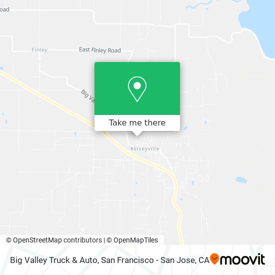Big Valley Truck & Auto map