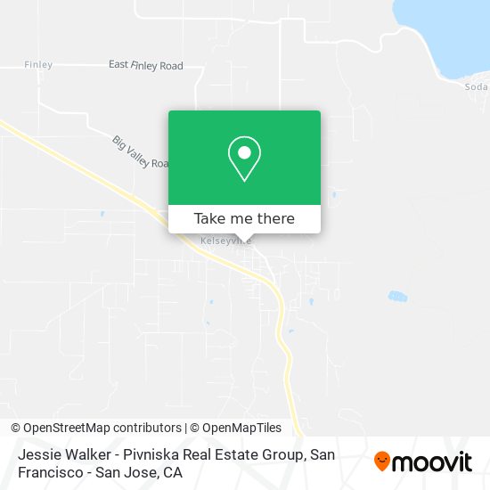 Jessie Walker - Pivniska Real Estate Group map