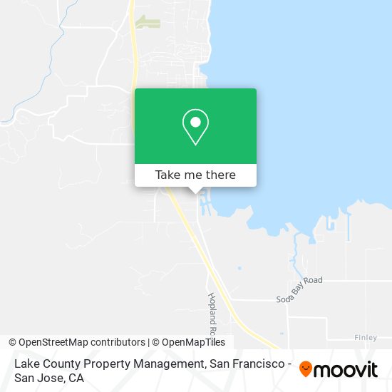 Lake County Property Management map