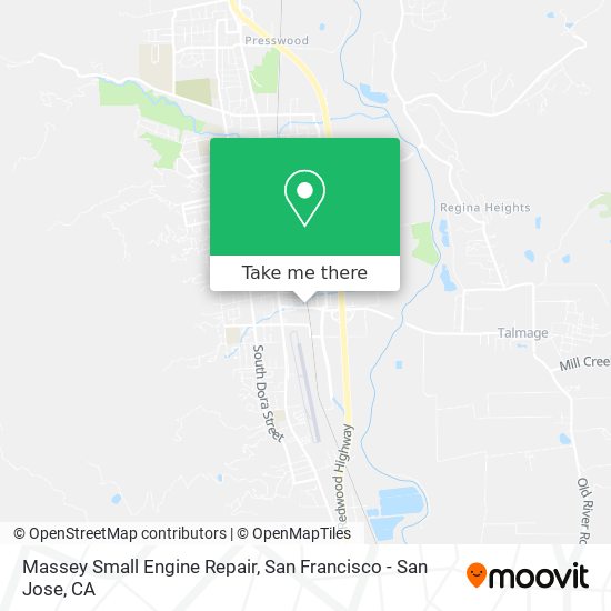 Massey Small Engine Repair map