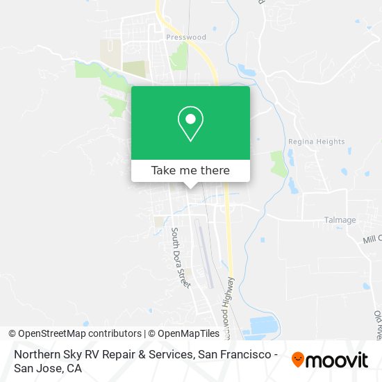 Northern Sky RV Repair & Services map