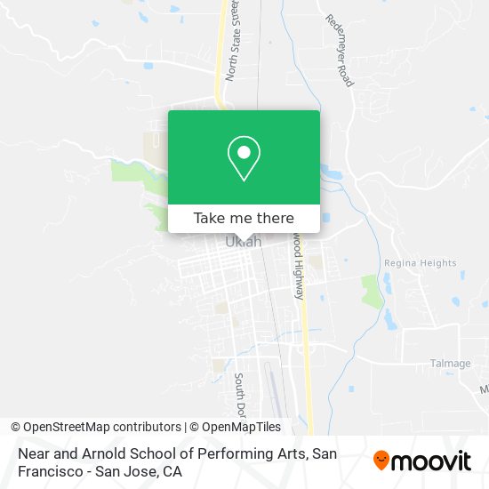 Near and Arnold School of Performing Arts map