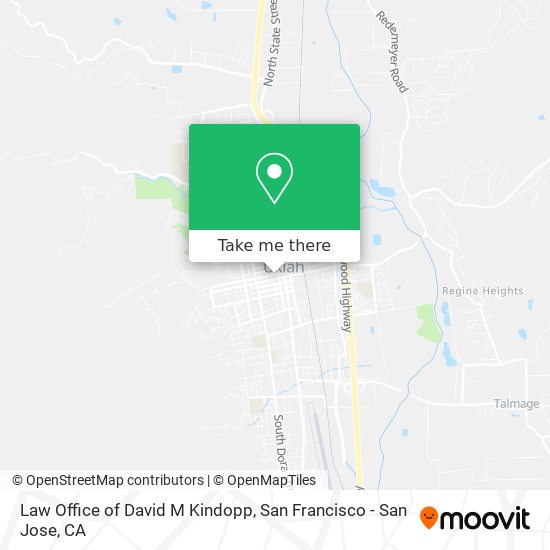 Mapa de Law Office of David M Kindopp