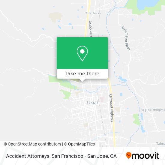 Mapa de Accident Attorneys