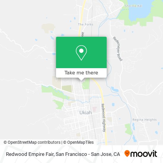 Mapa de Redwood Empire Fair