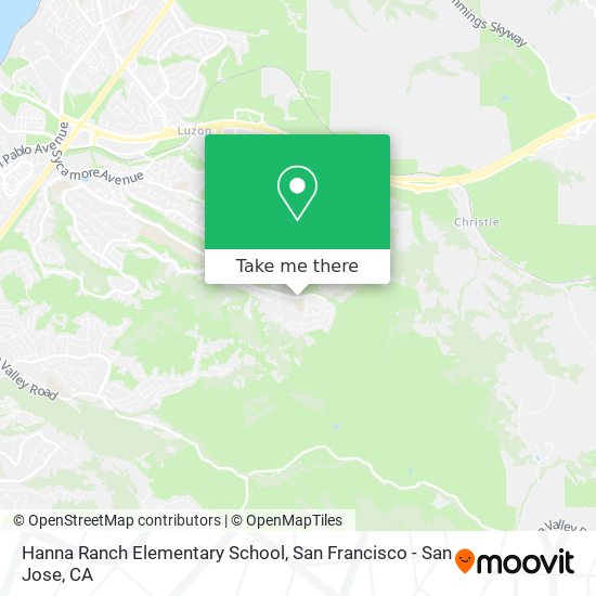 Mapa de Hanna Ranch Elementary School