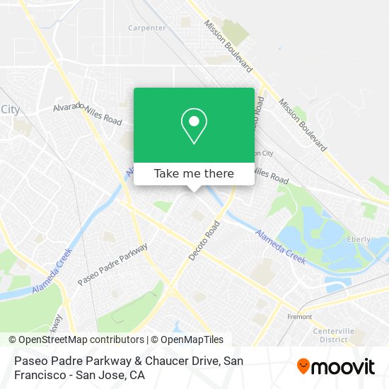Mapa de Paseo Padre Parkway & Chaucer Drive