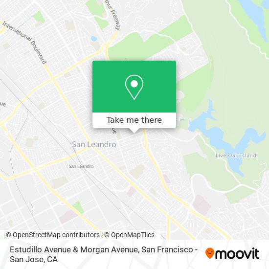 Mapa de Estudillo Avenue & Morgan Avenue